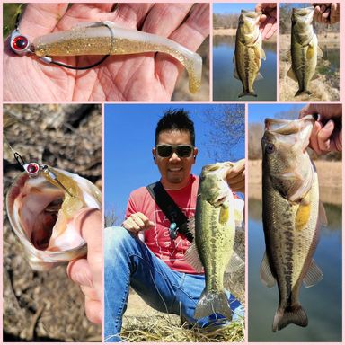 Z-man TXJH18-01PK3 Texas Eye Red 1/8oz Fishing Jig Head Freshwater Lure 3pk 
