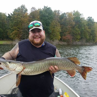 Fishing in Leaser Lake