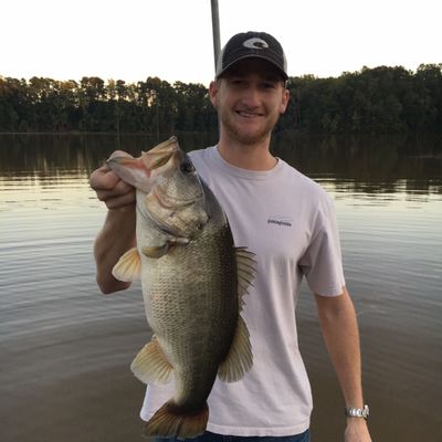 Fishing in Lake Raleigh