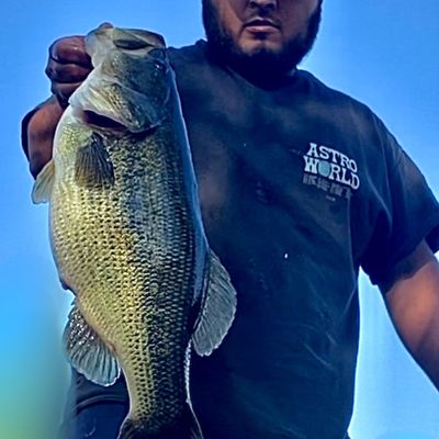 Fishing in Evergreen Reservoir