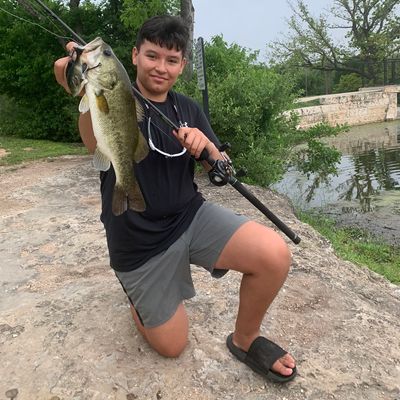 Fishing in Lake Georgetown