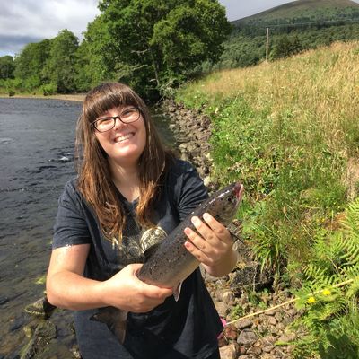 river glass fishing