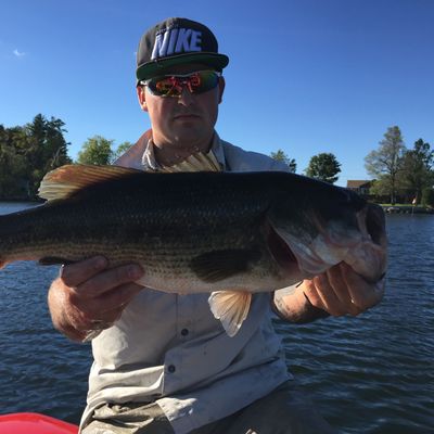 Fishing in Lake Memphremagog