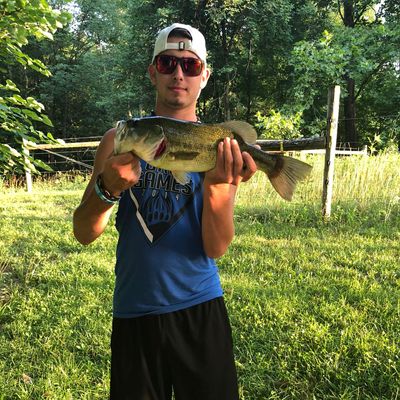 Fishing in Ray Willoughby Lake