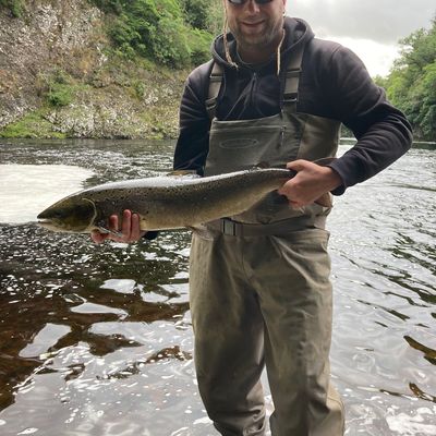 Fishing in River Ericht